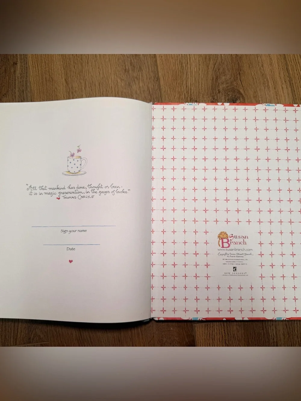 Susan Branch Mom Tell Me Your Story Memory Book Guided Journal Keepsake Gift